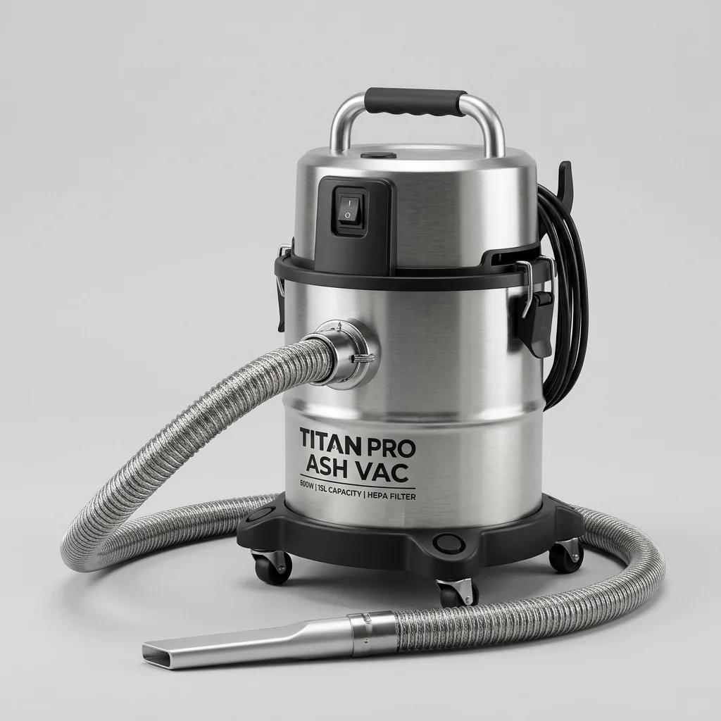 Aspiracenere professionale con filtro HEPA per stufe e camini