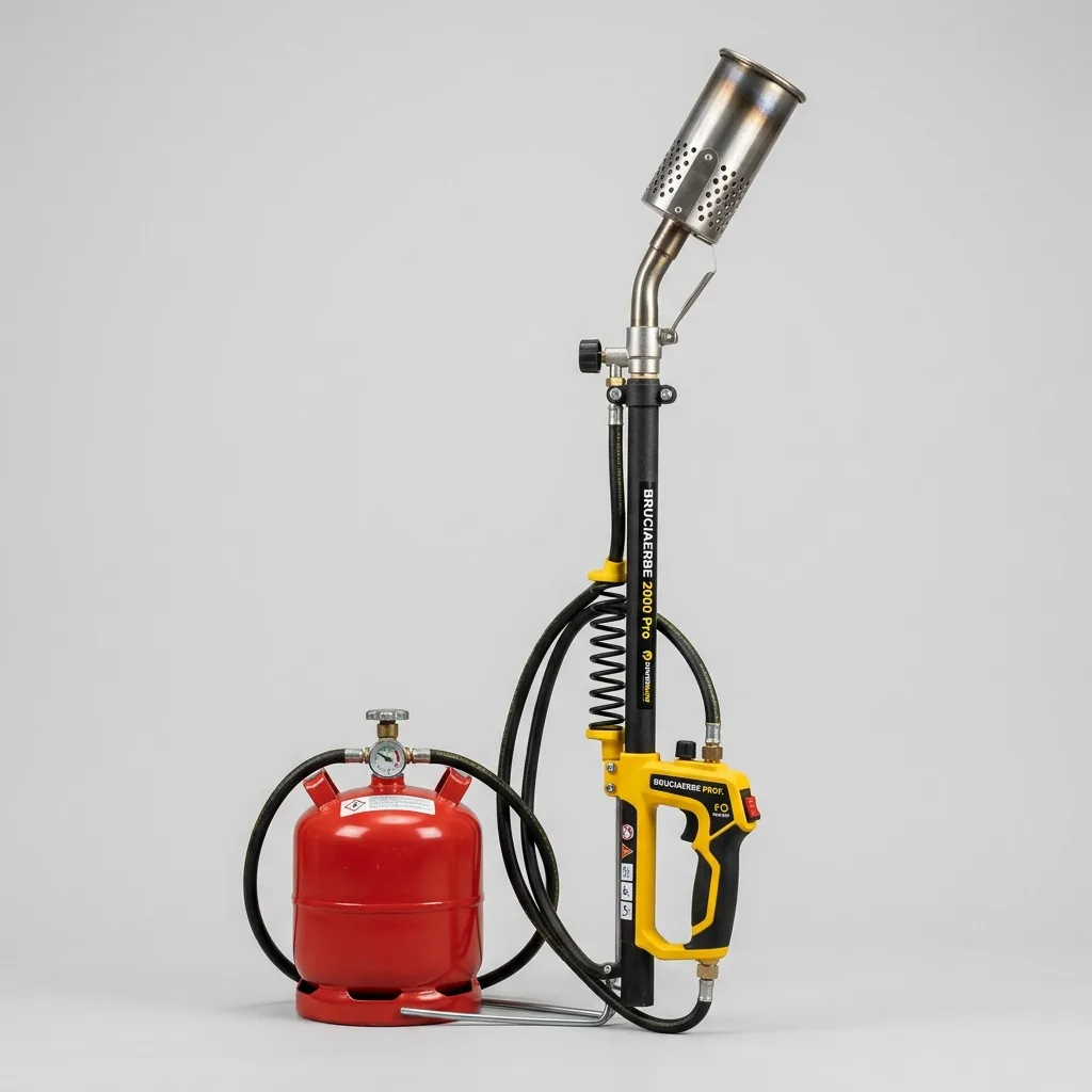 Bruciatore termico diserbante a gas a noleggio