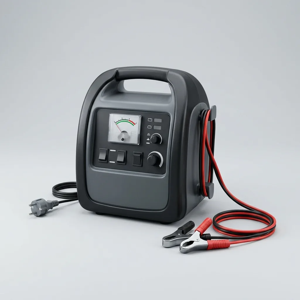 Caricabatterie elettronico smart per batterie auto 12V a noleggio