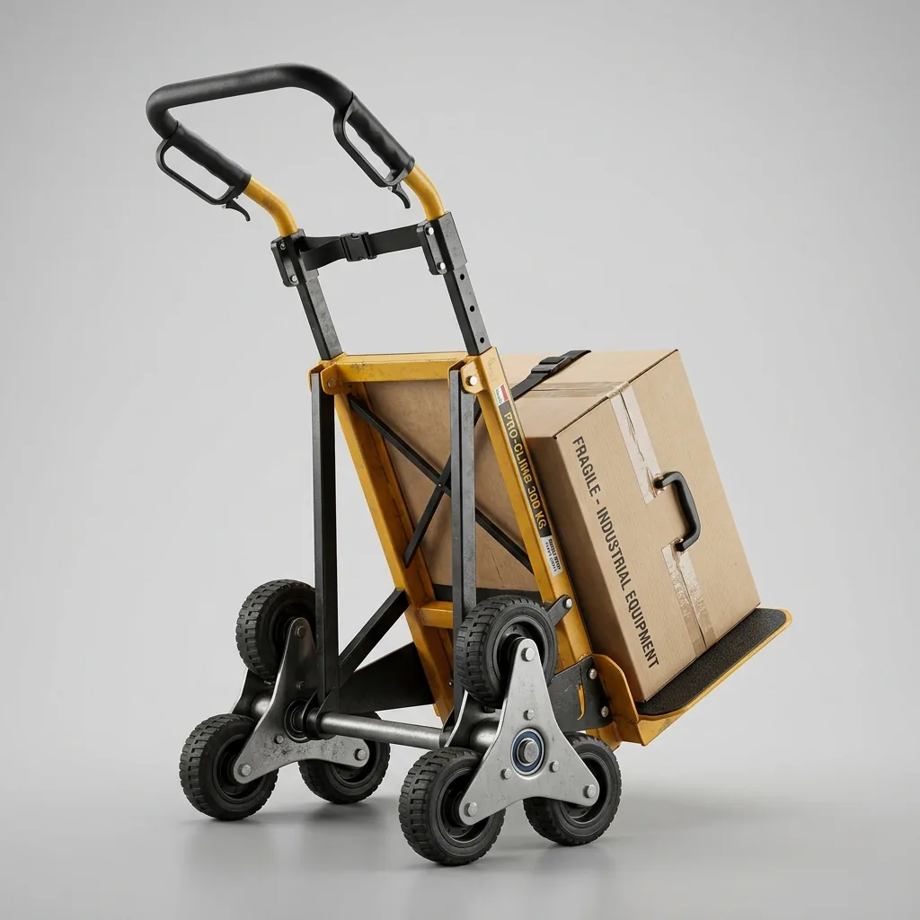 Carrello saliscale manuale a 3 ruote a noleggio