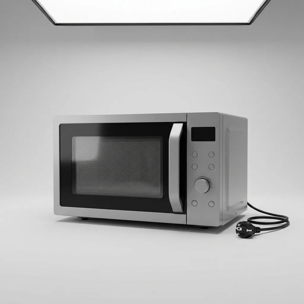 Moderno forno a microonde domestico a noleggio