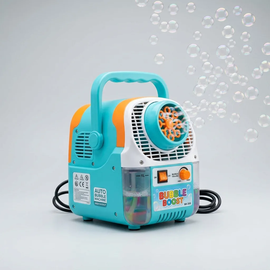 Macchina automatica per bolle di sapone per feste bambini a noleggio