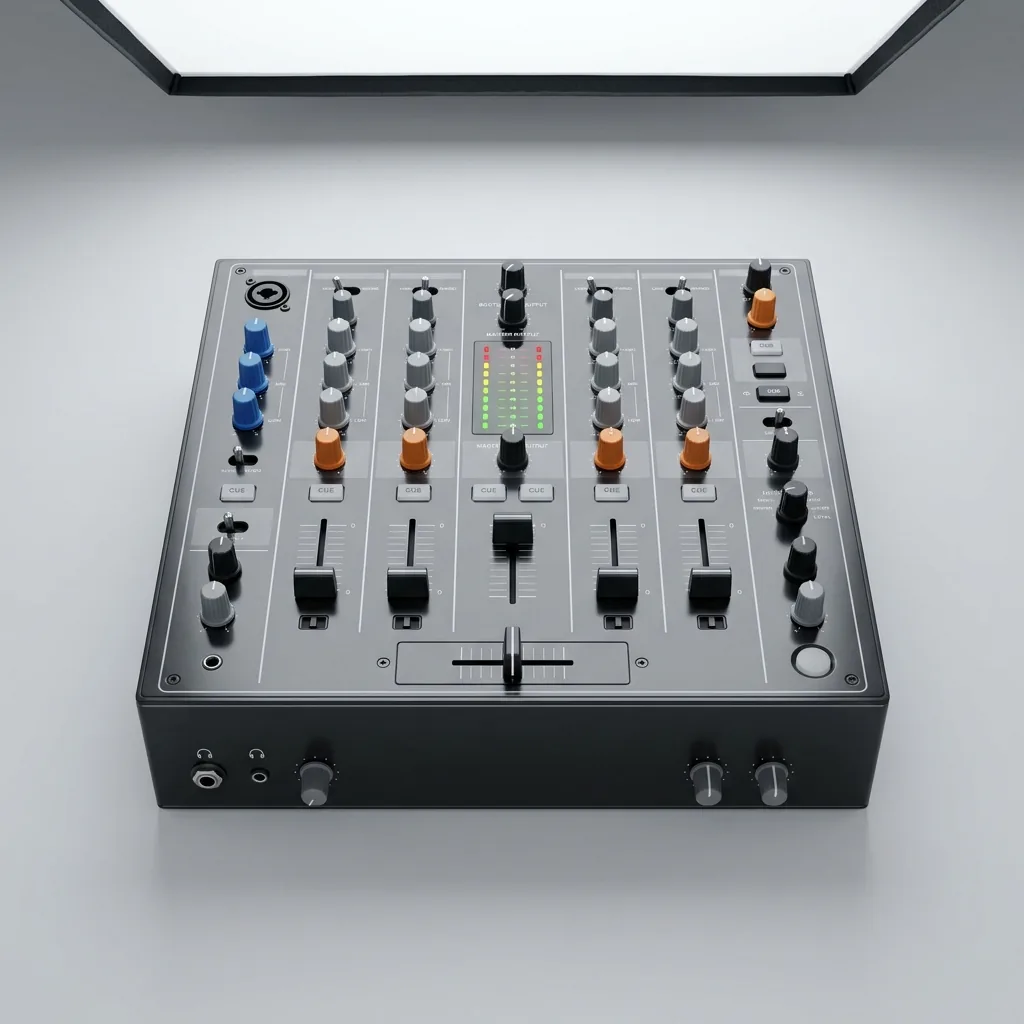 Console mixer audio professionale per DJ a noleggio