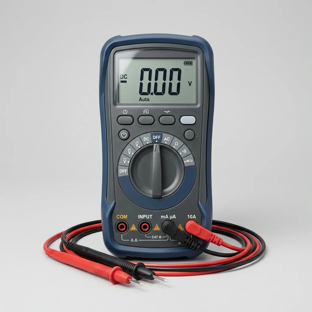Tester multimetro digitale per misure elettriche e diagnosi a noleggio