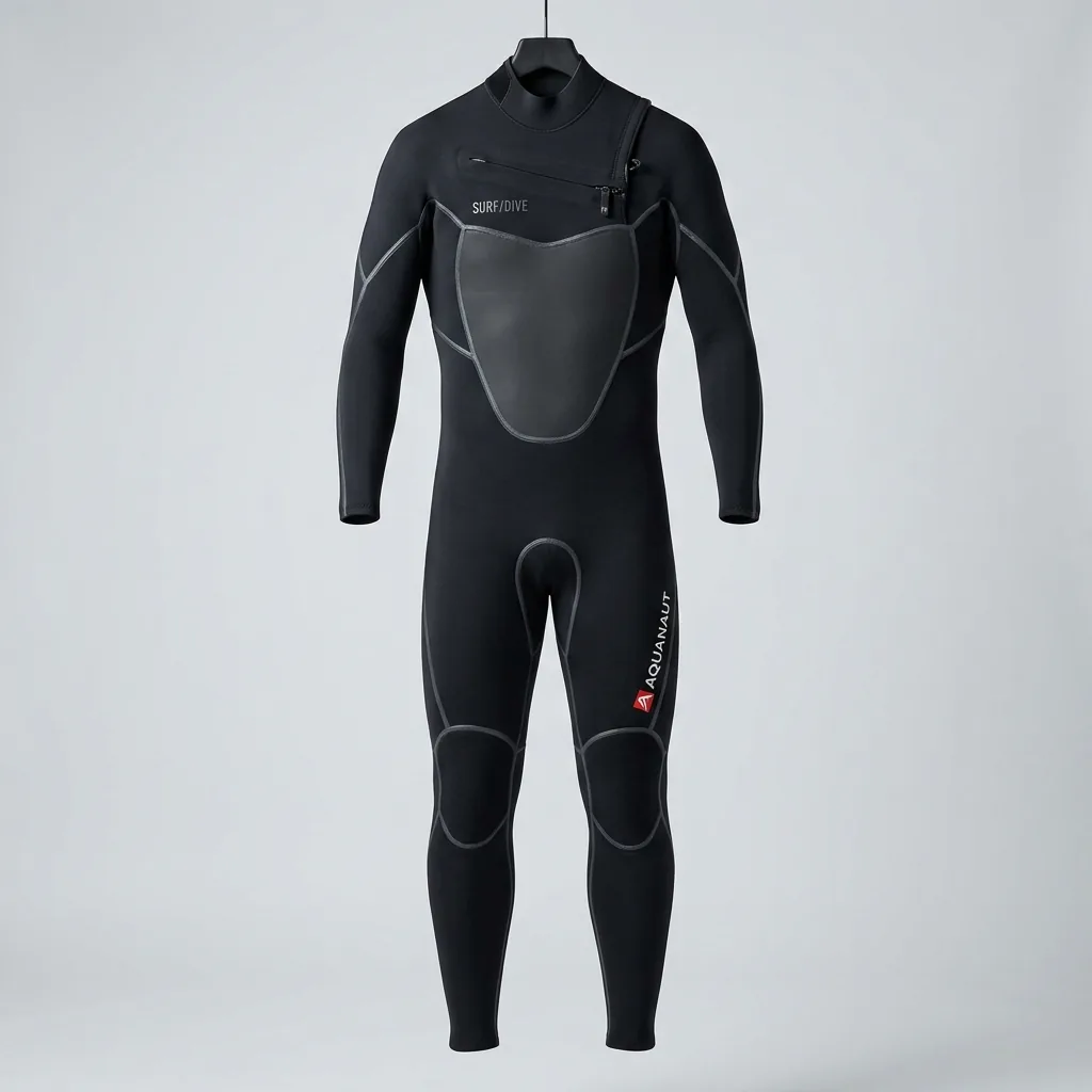 Muta intera in neoprene nera per surf e immersioni a noleggio