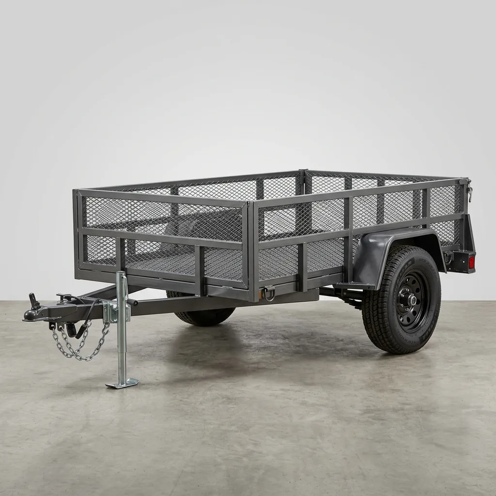 Carrello rimorchio portatutto da carico per auto a noleggio