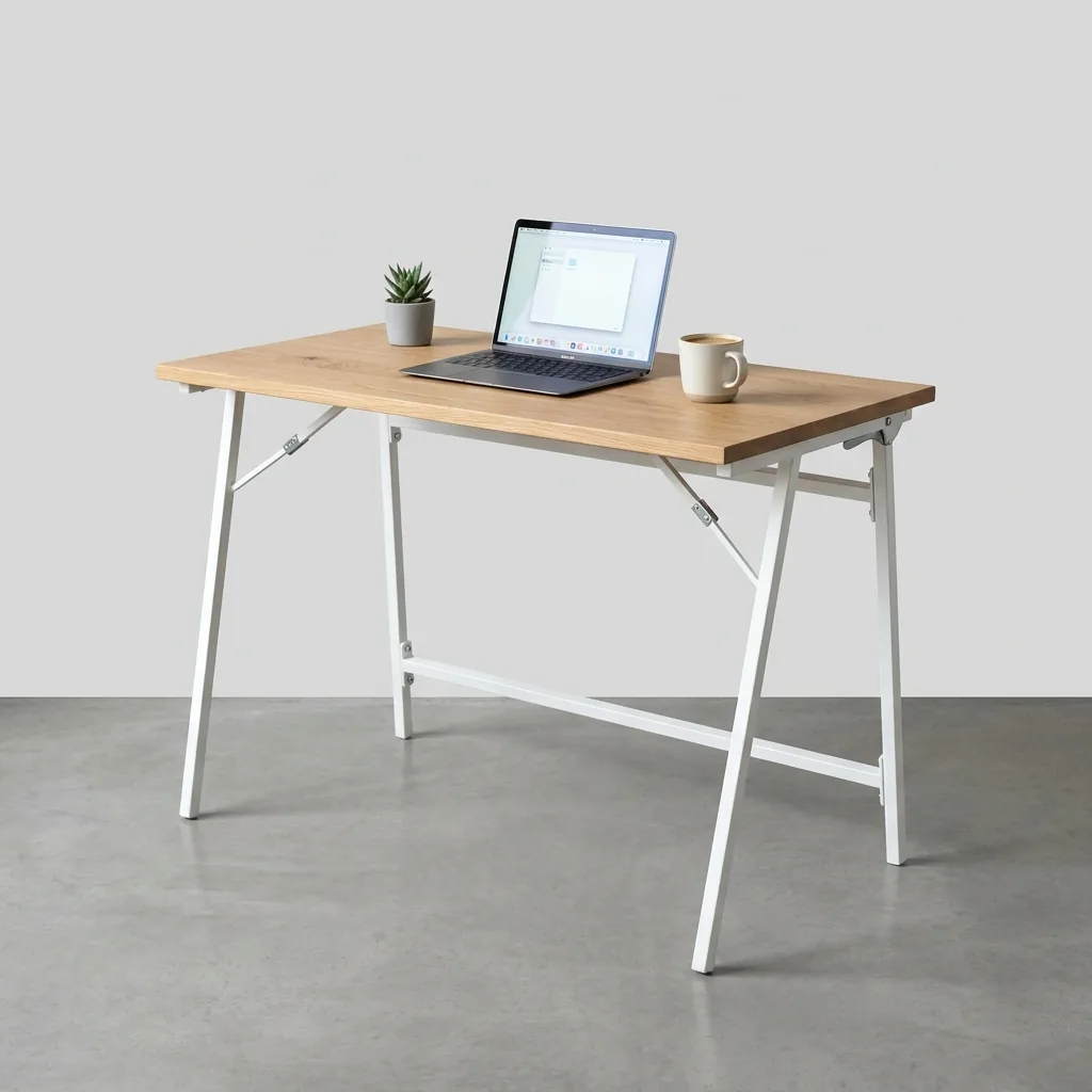 Scrivania tavolo pieghevole portatile per smart working a noleggio