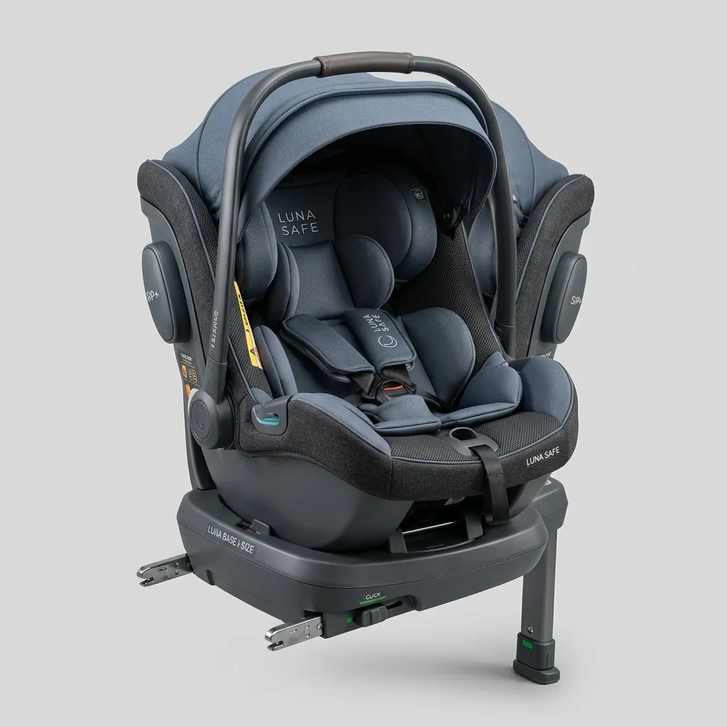 Seggiolino auto premium per bambini con base aggancio ISOFIX a noleggio