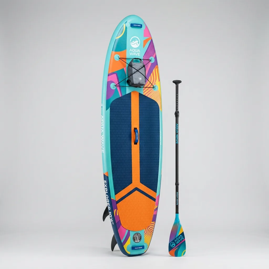 Tavola da SUP stand up paddle gonfiabile con pagaia a noleggio