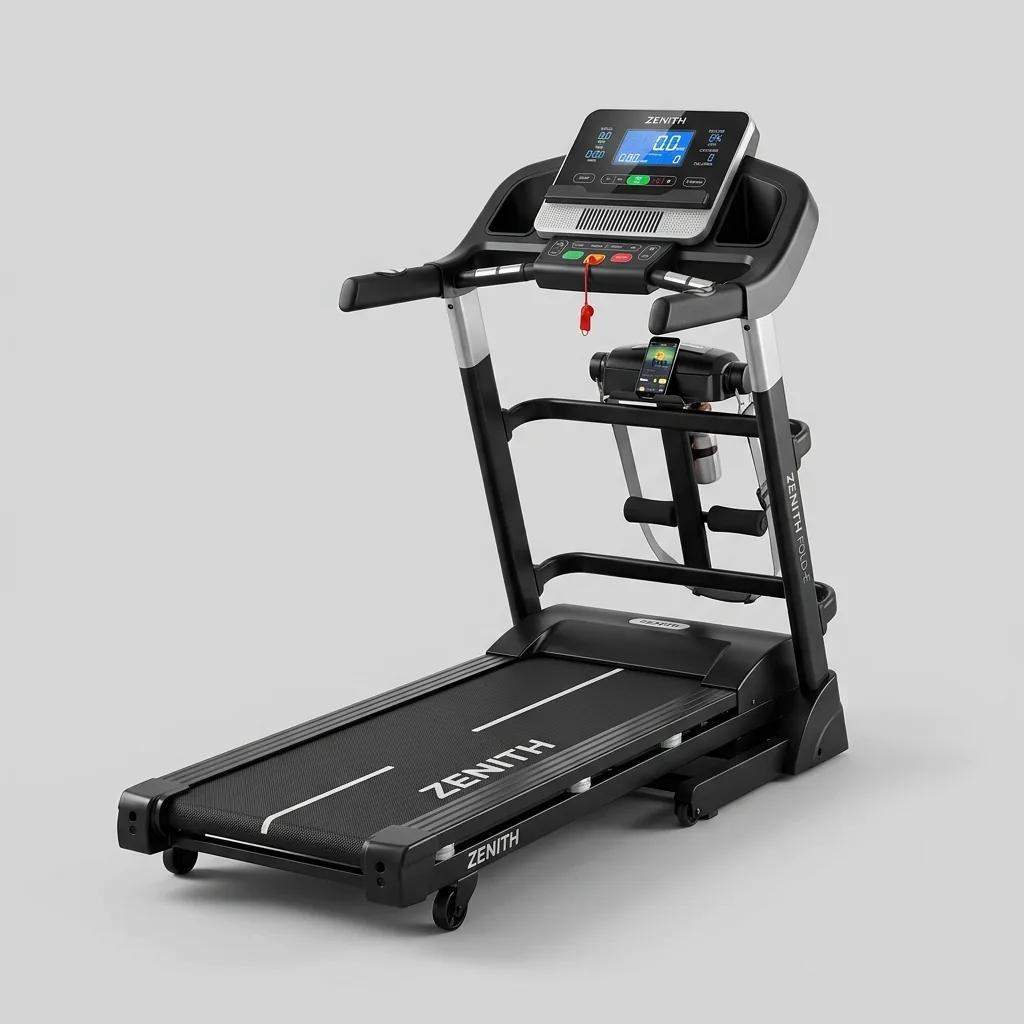 Tapis roulant elettrico pieghevole salvaspazio per home fitness a noleggio