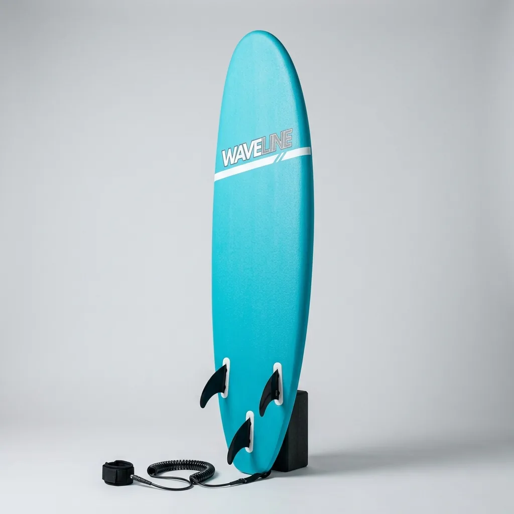 Tavola surf in schiuma softboard per imparare a surfare a noleggio in Sardegna