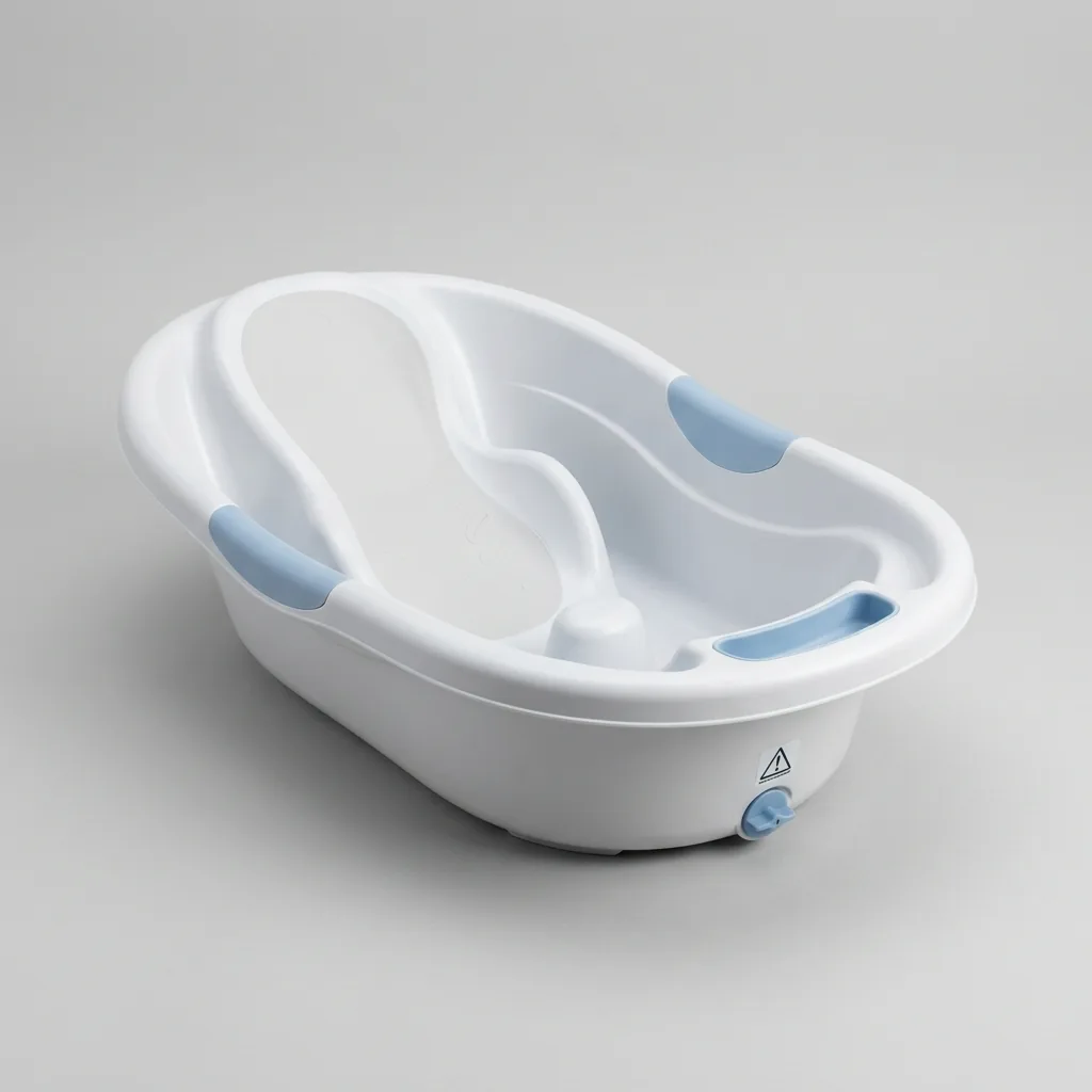 Vaschetta in plastica ergonomica per bagnetto neonato a noleggio